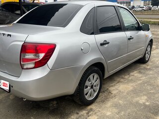 2012 Lada (ВАЗ) Granta I, серебристый, 370000 рублей, вид 3