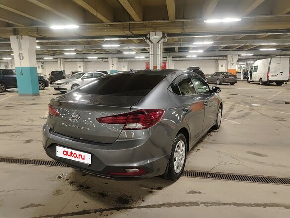 2019 Hyundai Elantra VI (AD) Рестайлинг, серый, 1399000 рублей - вид 6