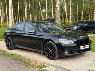 2014 BMW 7 серии Long 740Li xDrive V (F01/F02/F04) Рестайлинг, чёрный, 1750000 рублей, вид 4