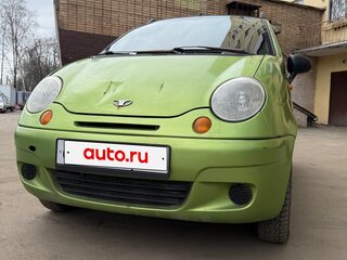 2007 Daewoo Matiz I Рестайлинг, зелёный, 125000 рублей, вид 2