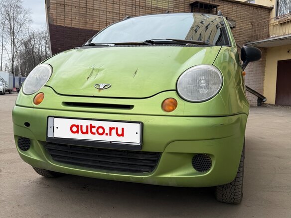 2007 Daewoo Matiz I Рестайлинг, зелёный, 125000 рублей - вид 1
