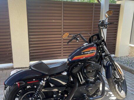 2020 Harley-Davidson Sportster 1200, синий, 1200000 рублей, вид 2
