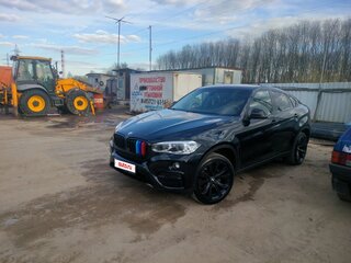 2014 BMW X6 30d II (F16), чёрный, 3600000 рублей, вид 2