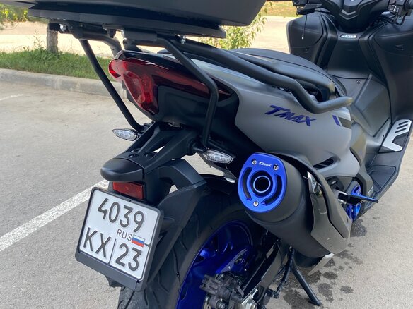 2020 Yamaha TMAX, серый, 999999 рублей - вид 13