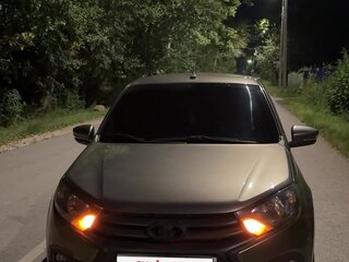 2019 Lada (ВАЗ) Granta I Рестайлинг, коричневый, 650000 рублей, вид 2