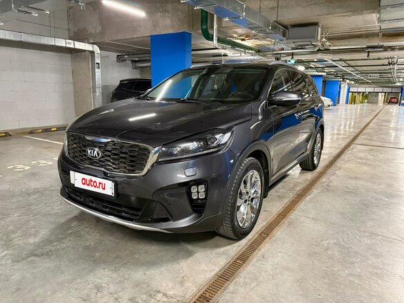 2019 Kia Sorento 8-speed III Prime Рестайлинг, серый, 2350000 рублей