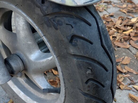 1998 Honda Lead 100, серебристый, 65000 рублей - вид 12