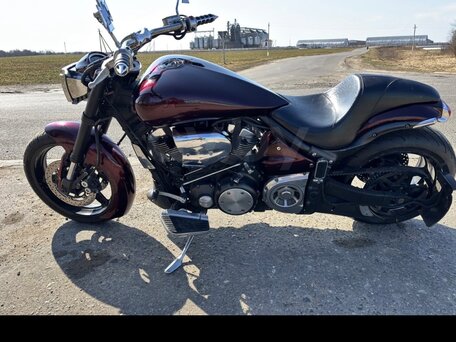2004 Yamaha XV 1700 Warrior, красный, 500000 рублей, вид 5