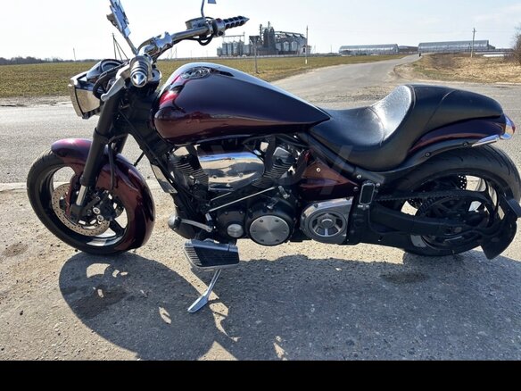 2004 Yamaha XV 1700 Warrior, красный, 500000 рублей - вид 4
