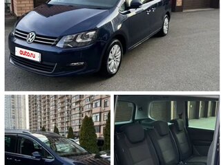 2012 Volkswagen Sharan II, синий, 1100000 рублей, вид 2