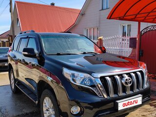 2016 Toyota Land Cruiser Prado 150 Series Рестайлинг 1, чёрный, 3950000 рублей, вид 3