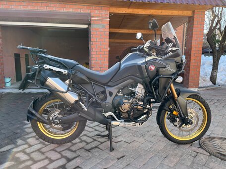2019 Honda CRF 1000L Africa Twin, чёрный, 1800000 рублей, вид 4