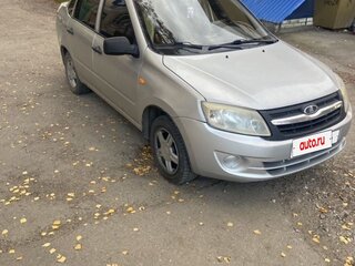 2012 Lada (ВАЗ) Granta I, серебристый, 365000 рублей, вид 2