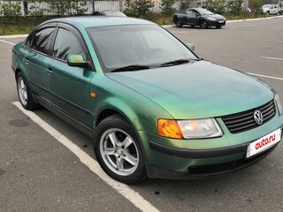 1998 Volkswagen Passat B5, зелёный, 380000 рублей, вид 5