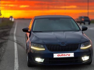 2015 Skoda Octavia III (A7), синий, 1400000 рублей, вид 3