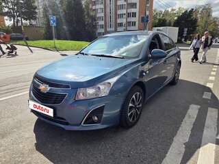 2012 Chevrolet Cruze I Рестайлинг, синий, 630000 рублей, вид 1