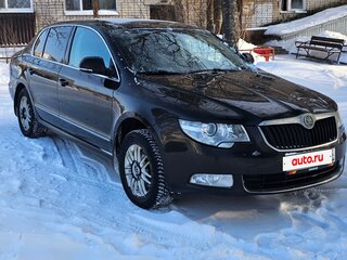 2012 Skoda Superb II, коричневый, 900000 рублей, вид 3