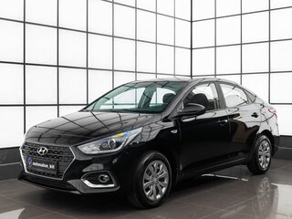 2018 Hyundai Solaris II, чёрный, 1350000 рублей, вид 1
