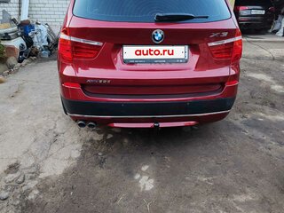 2012 BMW X3 30d xDrive II (F25), красный, 1720000 рублей, вид 5