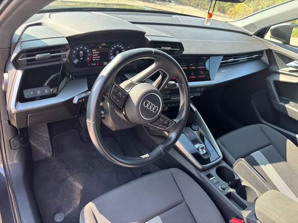 2021 Audi A3 35 TFSI IV (8Y), серый - вид 3