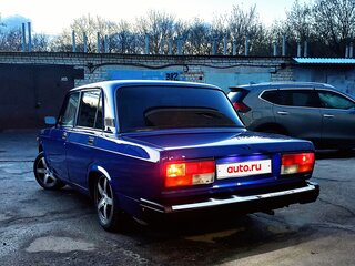 1999 Lada (ВАЗ) 2107, синий, 240000 рублей, вид 4