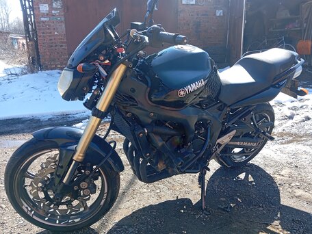 2008 Yamaha FZ6, чёрный, 380000 рублей, вид 5