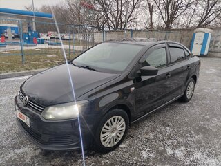 2012 Volkswagen Polo V, чёрный, 700000 рублей, вид 1