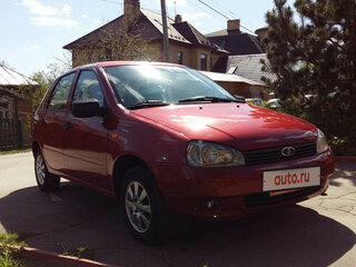 2006 Lada (ВАЗ) Kalina I, красный, 135000 рублей, вид 1