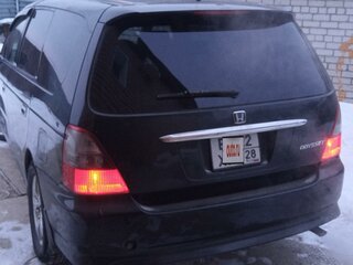 2001 Honda Odyssey II Рестайлинг, чёрный, 750000 рублей, вид 1