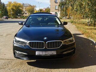 2017 BMW 5 серии 520d VII (G30/G31/G38), чёрный, 4500000 рублей, вид 2