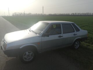 1998 Lada (ВАЗ) 21099, серебристый, 155000 рублей, вид 5