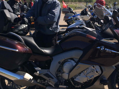 2013 BMW K 1600 GTL, пурпурный, 2200000 рублей, вид 4