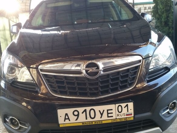 2015 Opel Mokka I, коричневый, 1100000 рублей - вид 6