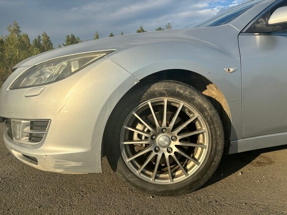 2007 Mazda 6 II (GH), серебристый, 560000 рублей - вид 7
