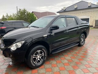 2008 SsangYong Actyon Sports I, чёрный, 620000 рублей, вид 1