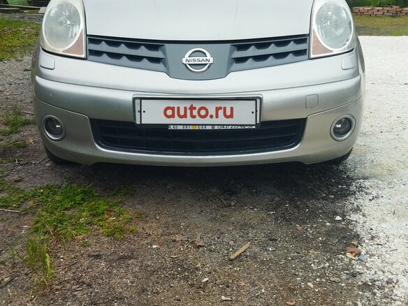 2008 Nissan Note I, серебристый, 550000 рублей