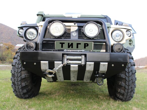 2007 ГАЗ 2330 «Тигр» 233001, зелёный