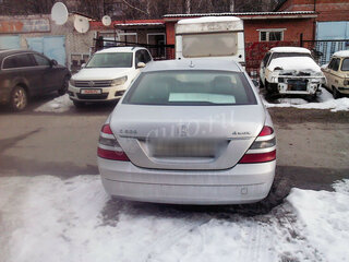 2007 Mercedes-Benz S-Класс 320 Long V (W221), серебристый, 1400000 рублей, вид 2