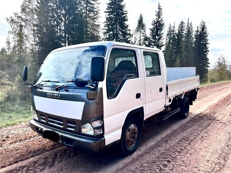 2003 Isuzu Elf (N-series), белый, 1550000 рублей, вид 2