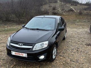 2016 Lada (ВАЗ) Granta I, чёрный, 560000 рублей, вид 2
