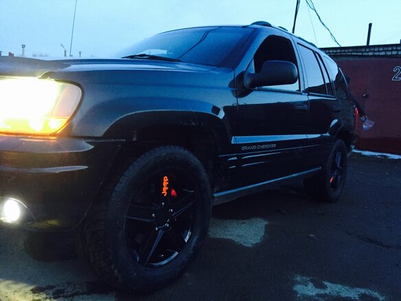 2001 Jeep Grand Cherokee II (WJ), чёрный - вид 20