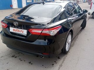 2019 Toyota Camry VIII (XV70), чёрный, 3450000 рублей, вид 4
