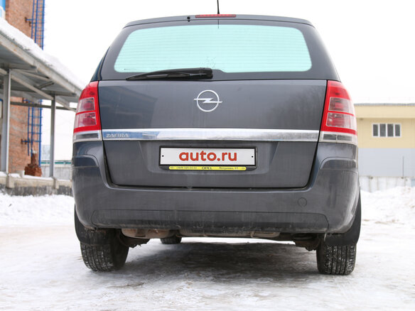 2012 Opel Zafira B Рестайлинг, серый - вид 4