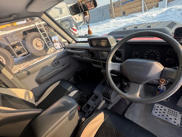 1990 Toyota Land Cruiser Prado 70 Series, оранжевый - вид 31