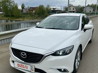 2015 Mazda 6 III (GJ) Рестайлинг, белый, 2150000 рублей, вид 5