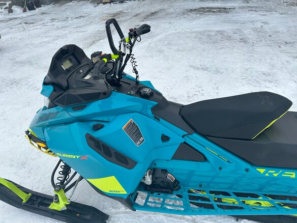 2020 BRP Ski-Doo Summit 850, голубой - вид 1