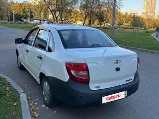 2013 Lada (ВАЗ) Granta I, белый, 420000 рублей, вид 4