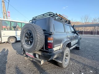 1995 Toyota Land Cruiser 80 Series Рестайлинг, чёрный, 1450000 рублей, вид 3