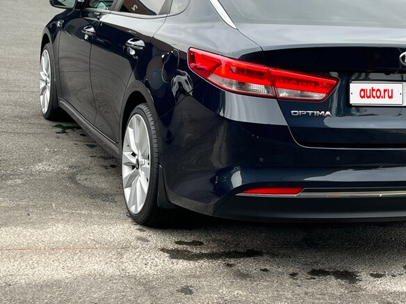 2017 Kia Optima IV, синий, 2100000 рублей - вид 4