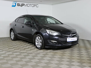 2014 Opel Astra J Рестайлинг, чёрный, 529990 рублей, вид 3